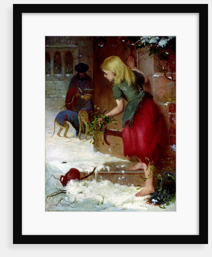 Mistletoe Seller, 1871 by Samuel Edmund Waller