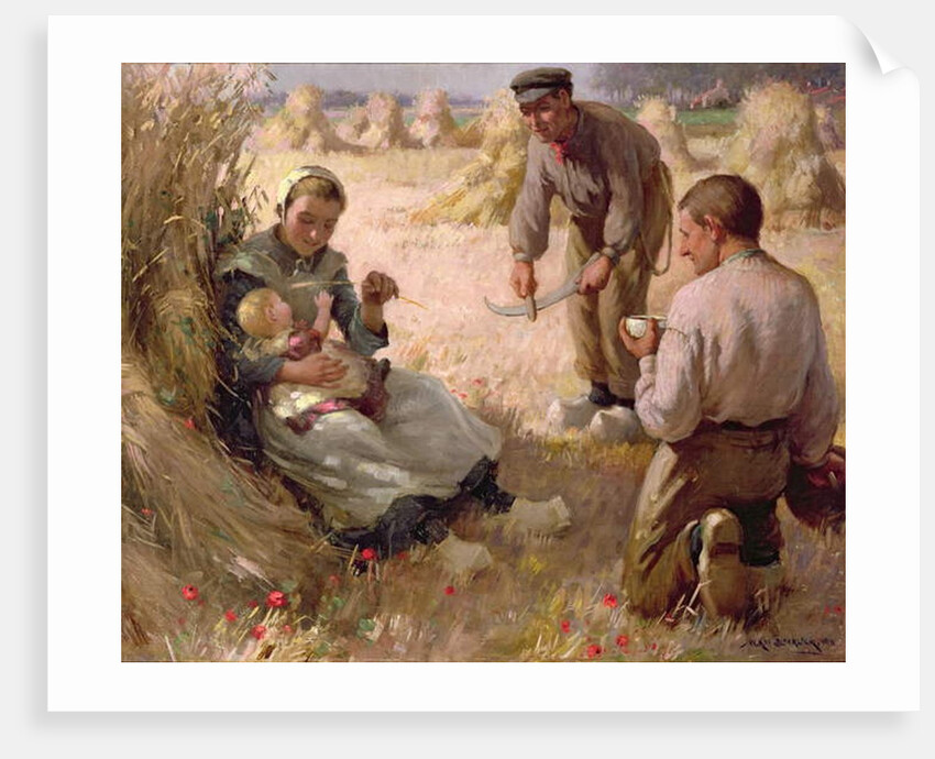 A Captive Audience, 1911 by William Kay Blacklock