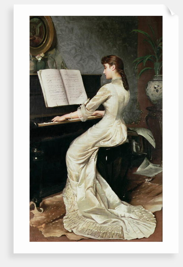 A Song Without Words, 1880 by George Hamilton Barrable