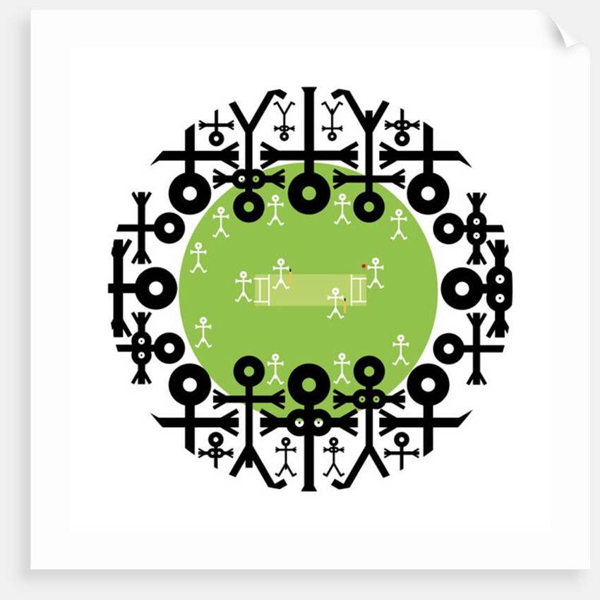 Crowd Icon Cricket, 2006 by Thisisnotme Thisisnotme