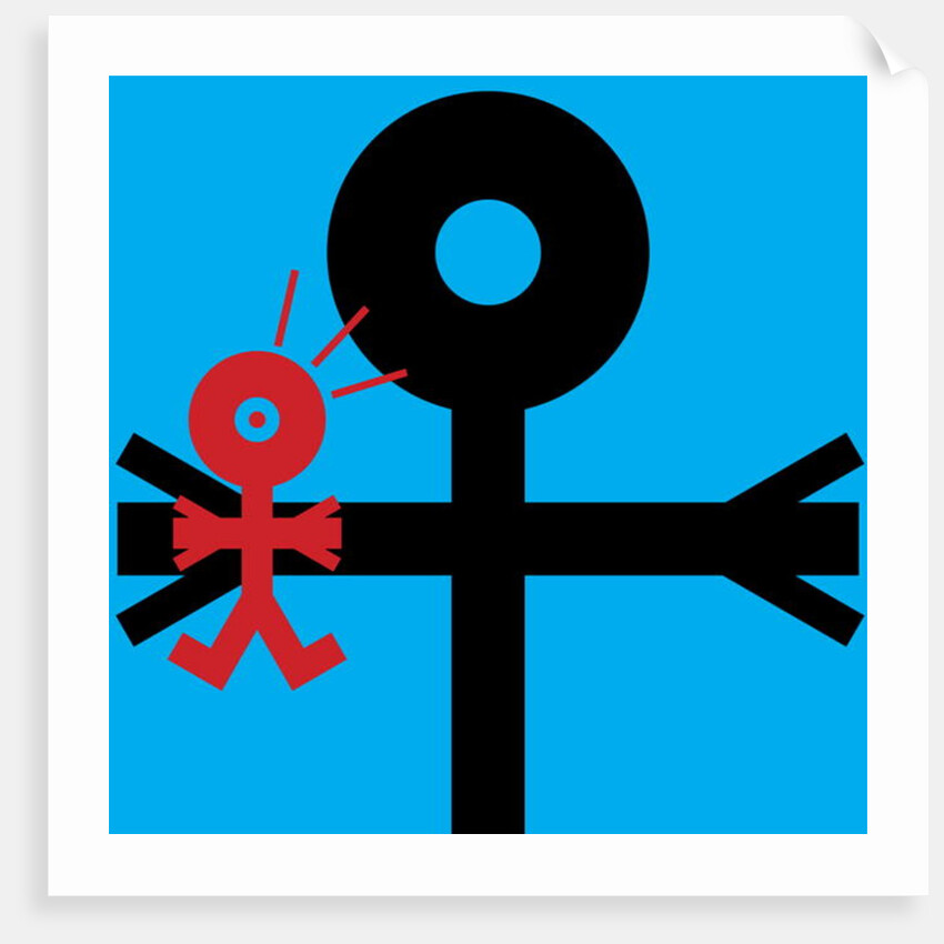 Father With Crying Baby Icon, 2006 by Thisisnotme Thisisnotme