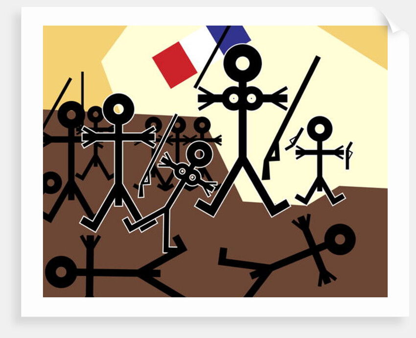 Liberty Leading the People Icon, 2006 by Thisisnotme Thisisnotme