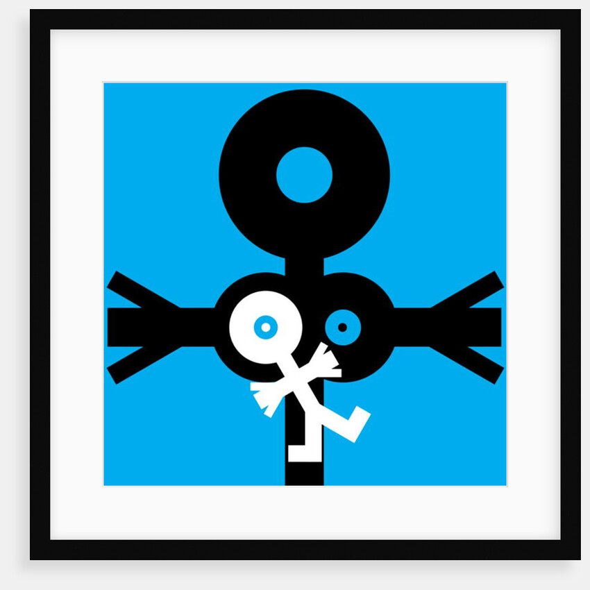 Mother Feeding Baby Icon, 2006 by Thisisnotme Thisisnotme
