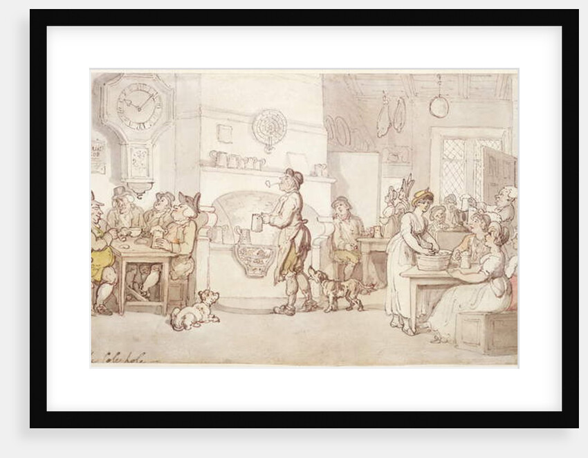 The Cole Hole by Thomas Rowlandson