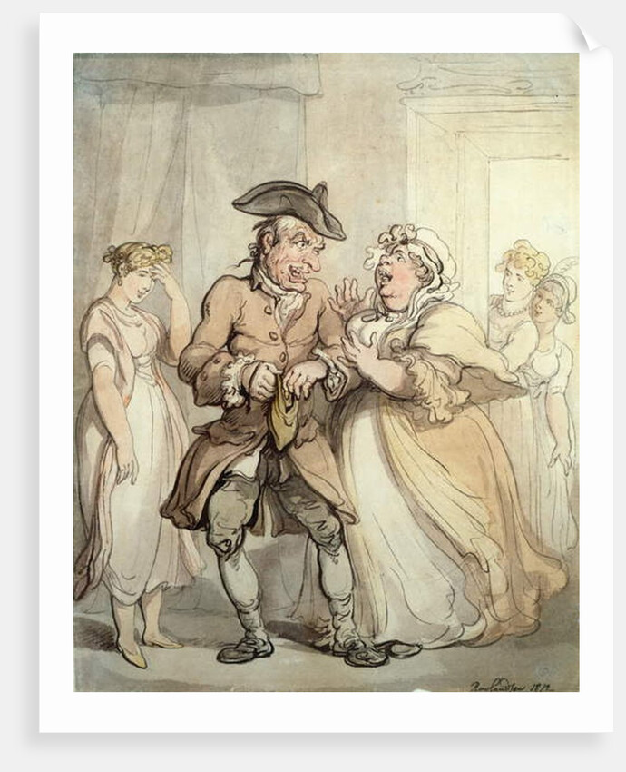Pleasure First, Pay Later, 1812 by Thomas Rowlandson