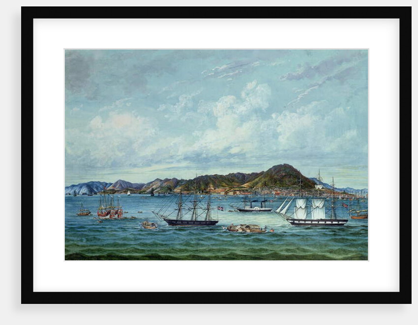 View of Hong Kong, c.1860 by Tinqua