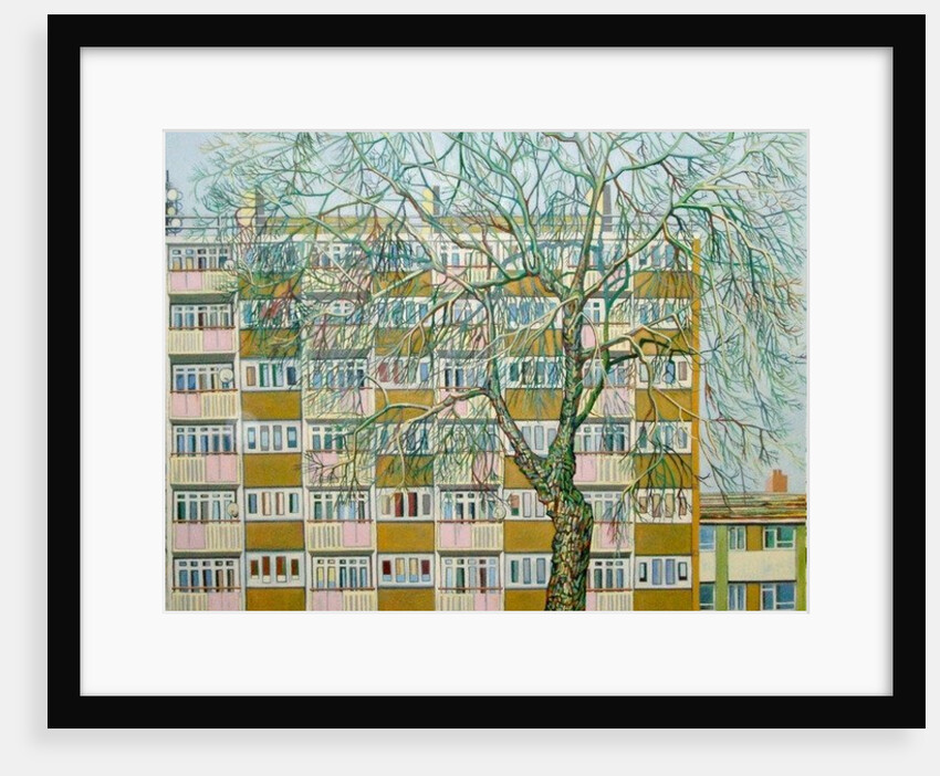 Canning Town Winter by Noel Paine