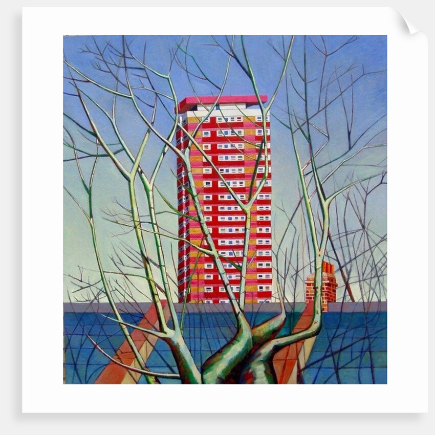 Red Tower, 2005 by Noel Paine