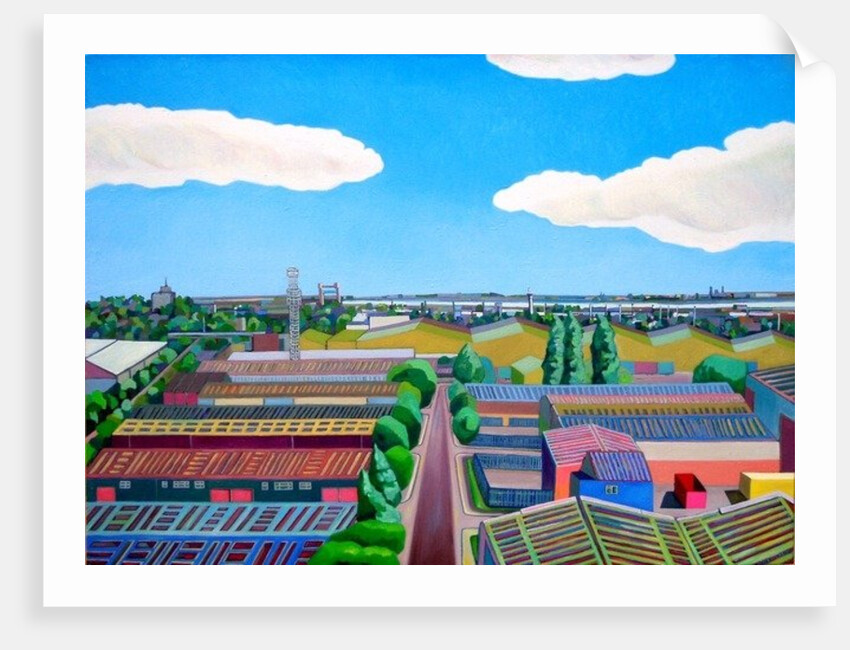 Thames Gateway Summer by Noel Paine