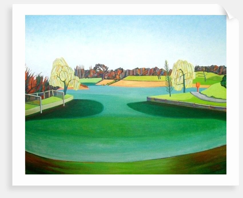 Winter Pond by Noel Paine