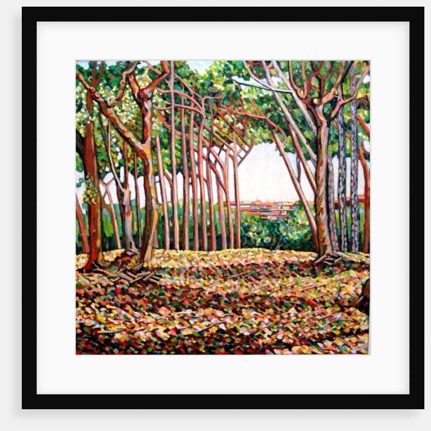 Line of Trees, 2009 by Noel Paine