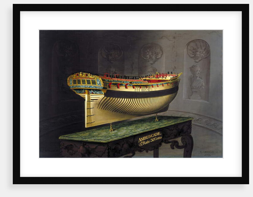 HMS Ambuscade, 1775 by Joseph Marshall
