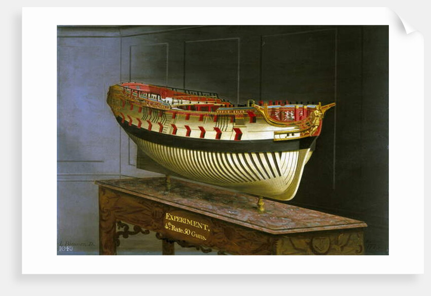 HMS Experiment, 1775 by Joseph Marshall