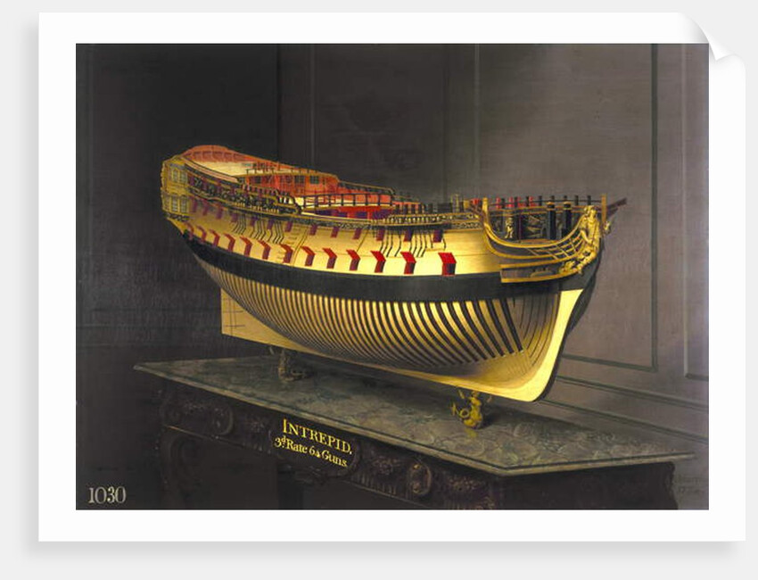 HMS Intrepid, 1773-75 by Joseph Marshall