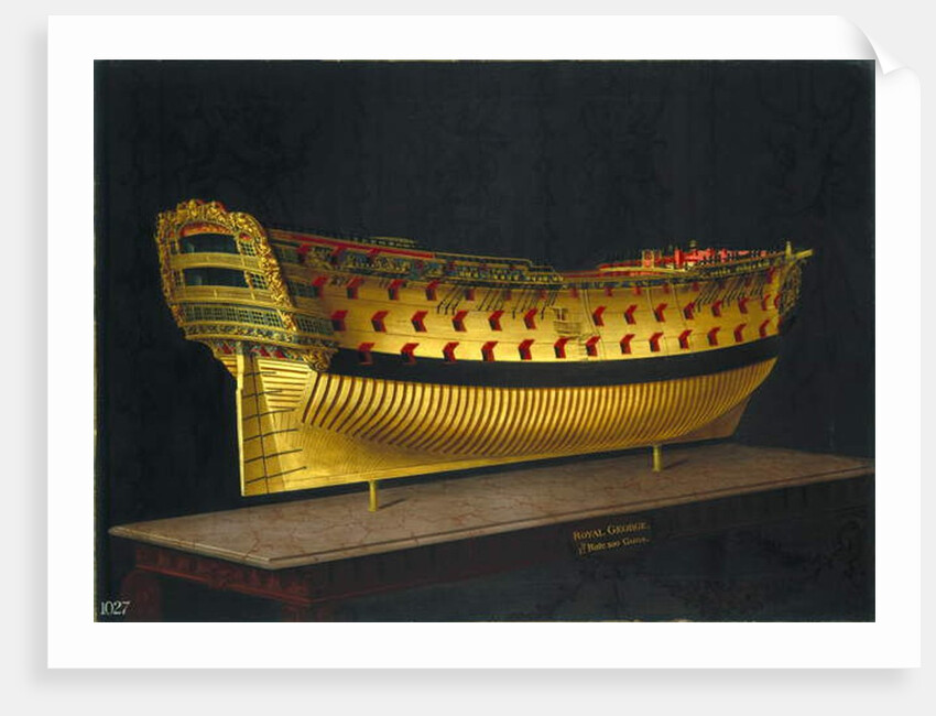 HMS Royal George, 1773-75 by Joseph Marshall