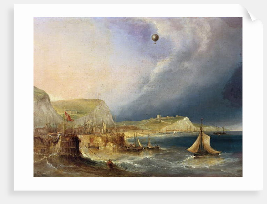 The First Balloon Crossing, 7th January 1785 by E.W. Cocks