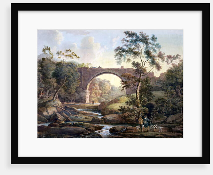 View of Tanfield Arch in the County of Durham, c.1811 by James Atkinson