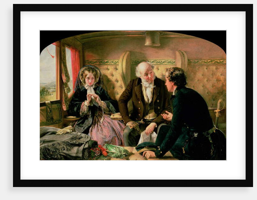 First Class - The Meeting, c.1854 by Abraham Solomon