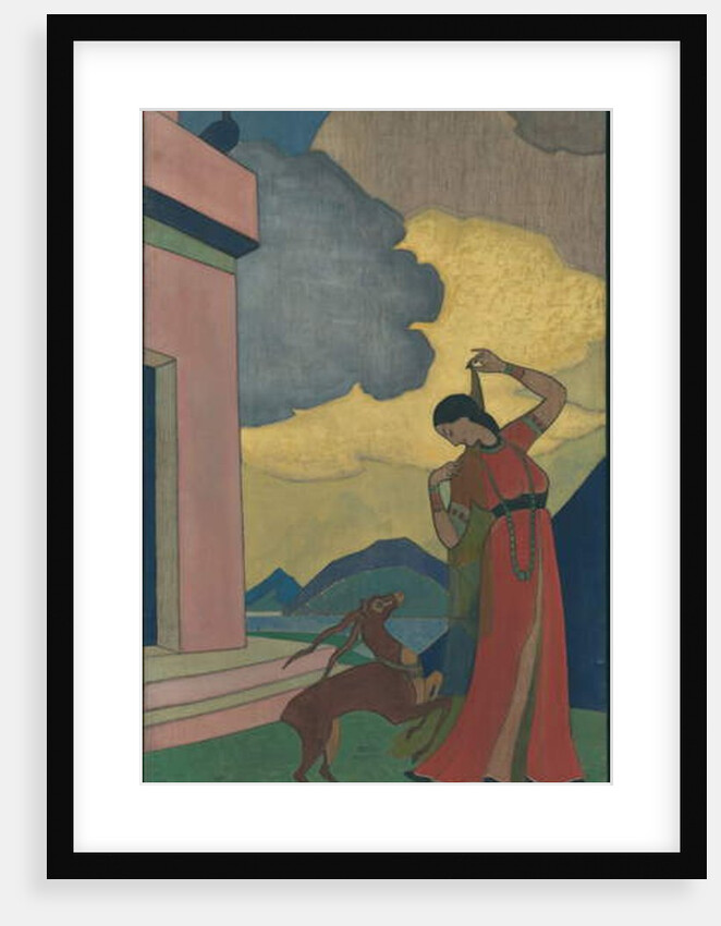 Song of the Morning, decorative panel, 'Dreams of Wisdom' series, 1920 by Nicholas Roerich