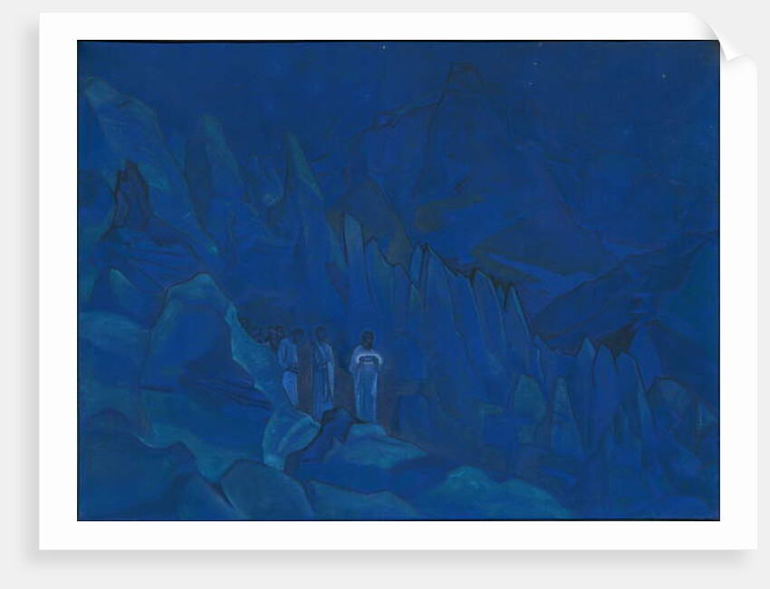 Burning of Darkness, 'His Country' series, 1924 by Nicholas Roerich