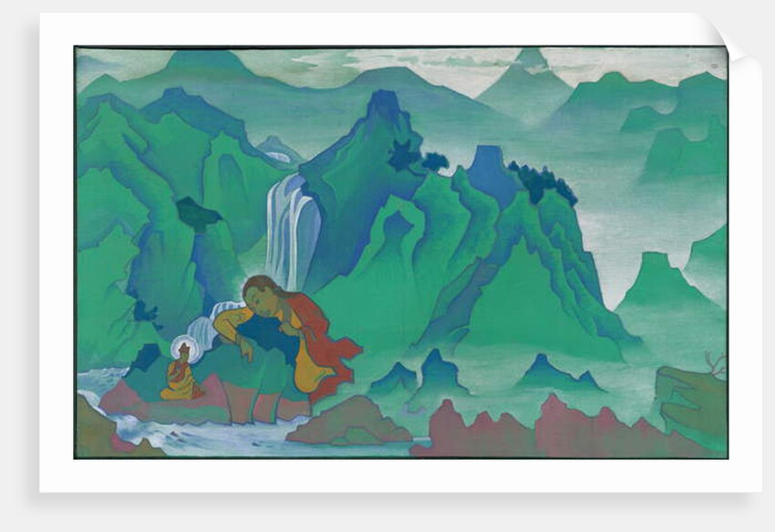 Padma Sambhava, 'Banners of the East' series, 1924 by Nicholas Roerich
