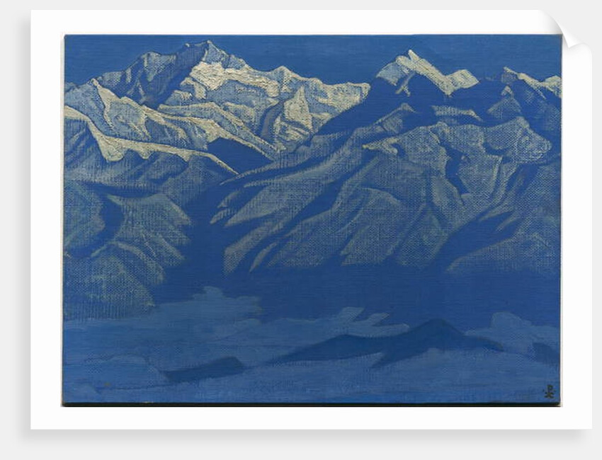 The Range, 'Himalayan' series, 1924 by Nicholas Roerich