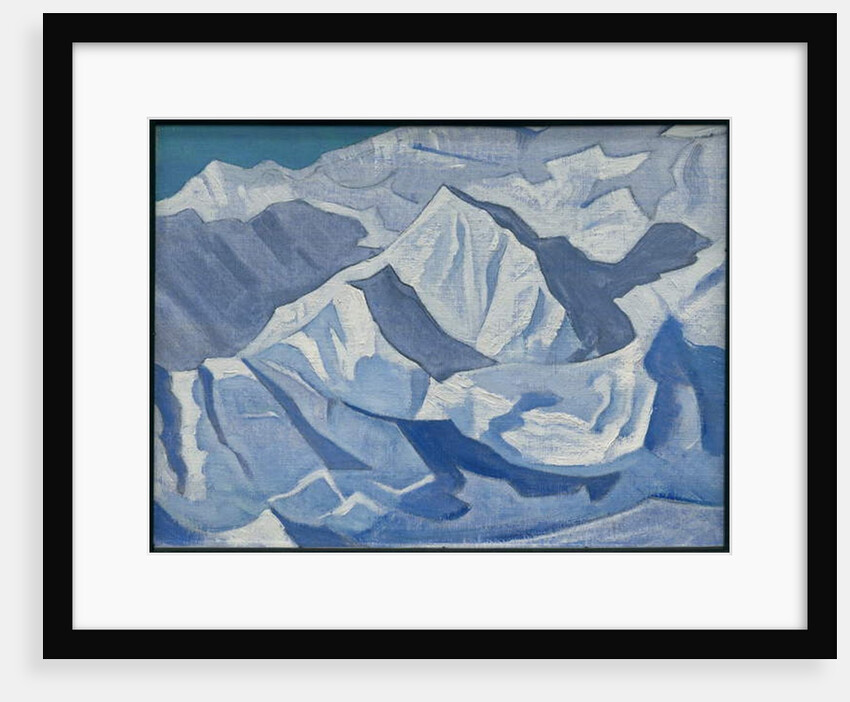 Snowy Ascent, 'Himalayan' series, 1924 by Nicholas Roerich