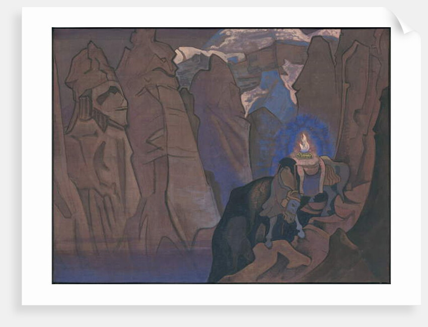Treasure of the World, 'His Country' series, 1924 by Nicholas Roerich