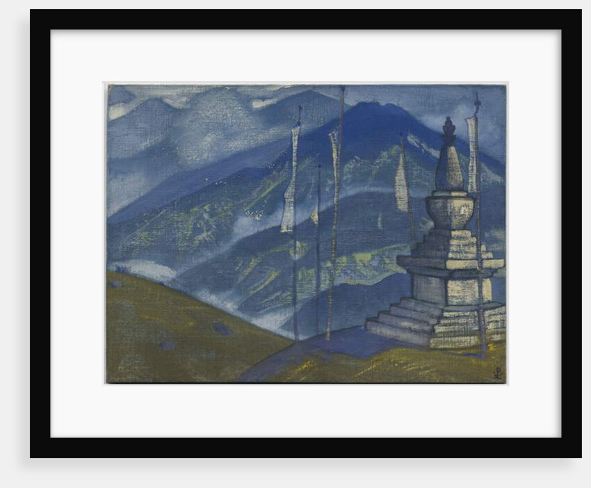 Waves of Mist, 'Himalayan' series, 1924 by Nicholas Roerich