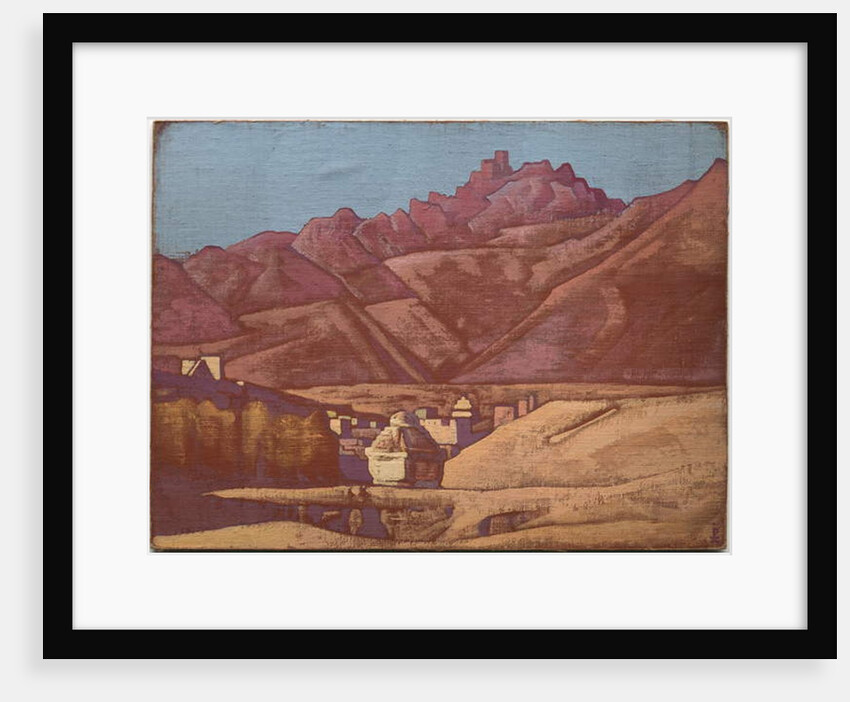 Leh, Ladakh, 1925 by Nicholas Roerich