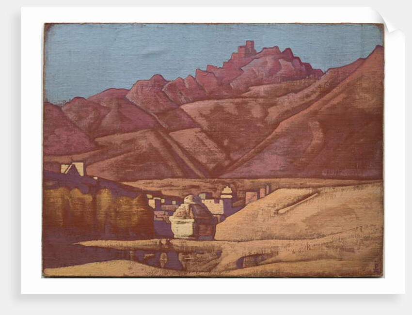 Leh, Ladakh, 1925 by Nicholas Roerich
