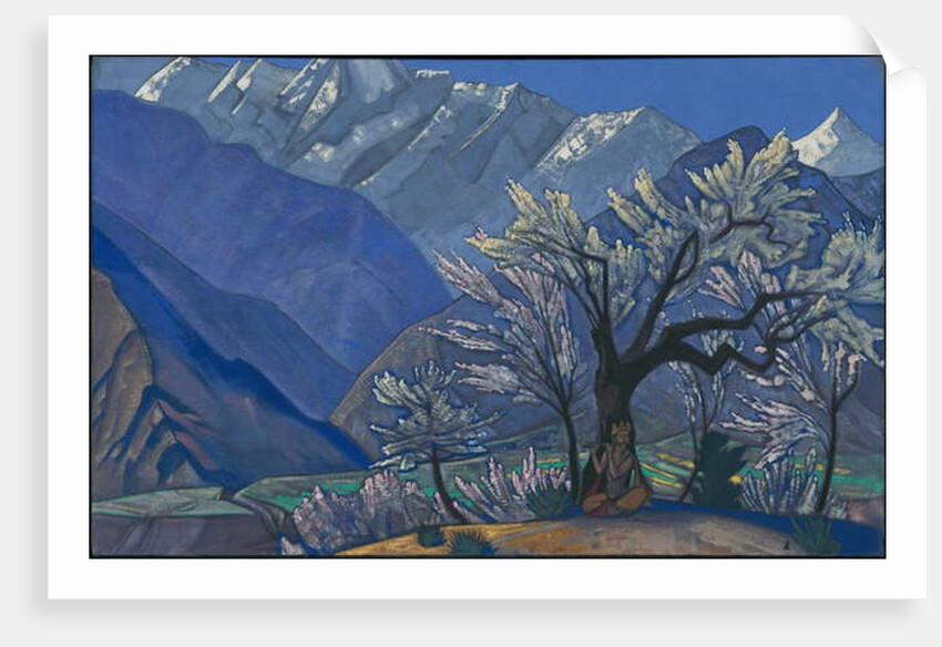 Krishna, 'Kulu' series, 1929 by Nicholas Roerich