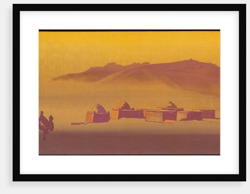 Karakirghizes, 1932 by Nicholas Roerich