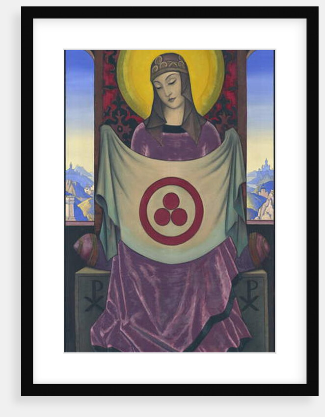 Madonna Oriflamma, 1932 by Nicholas Roerich