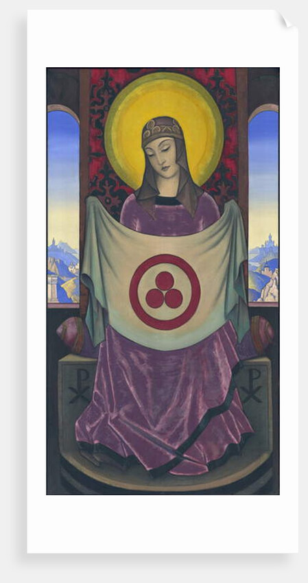 Madonna Oriflamma, 1932 by Nicholas Roerich