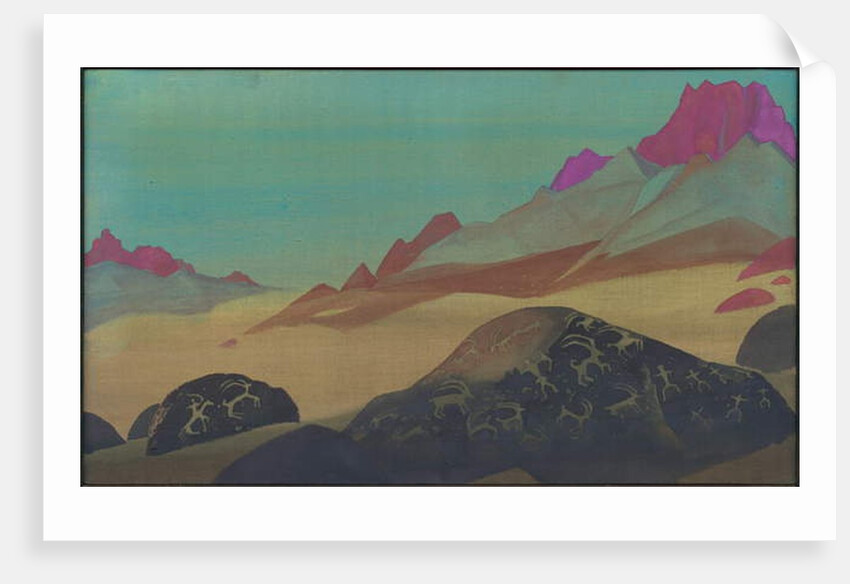 Rocks of Ladakh, 1932 by Nicholas Roerich