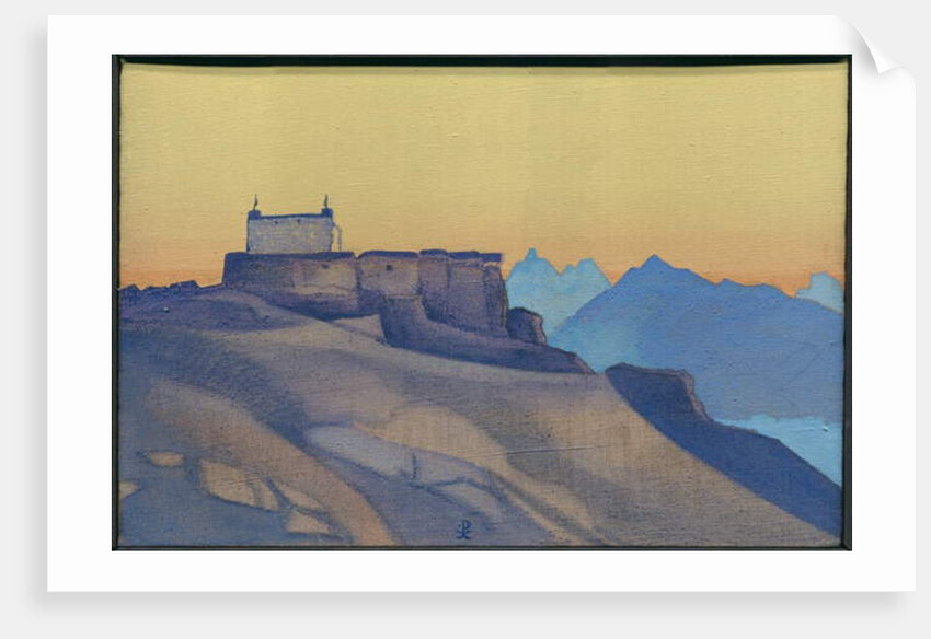 Monastery, Sissu, 1932 by Nicholas Roerich