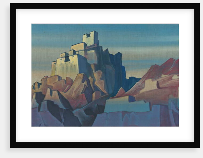 Castle in Ladakh, 1933 by Nicholas Roerich