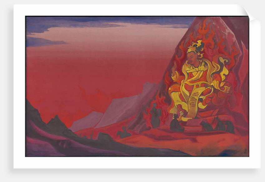 Command of Rigden Djapo, 1933 by Nicholas Roerich
