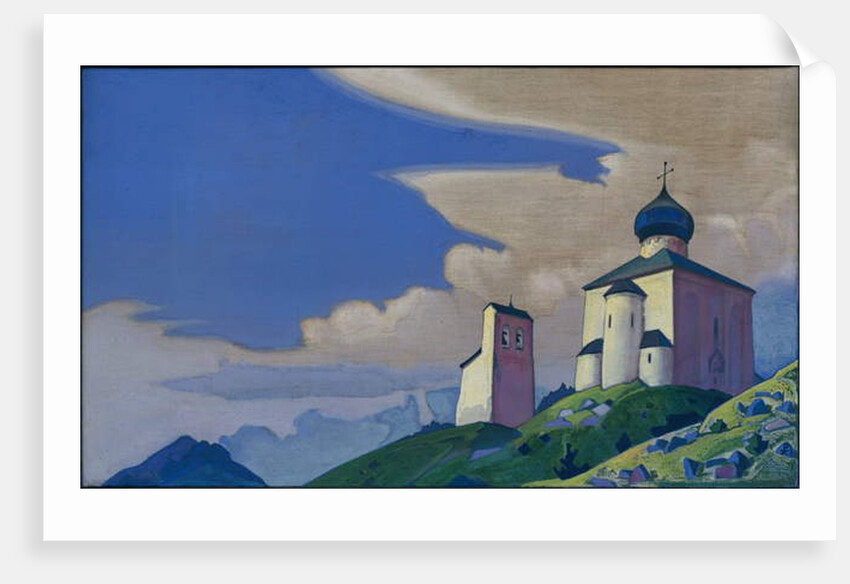 Hermitage of St. Sergius, 1933 by Nicholas Roerich