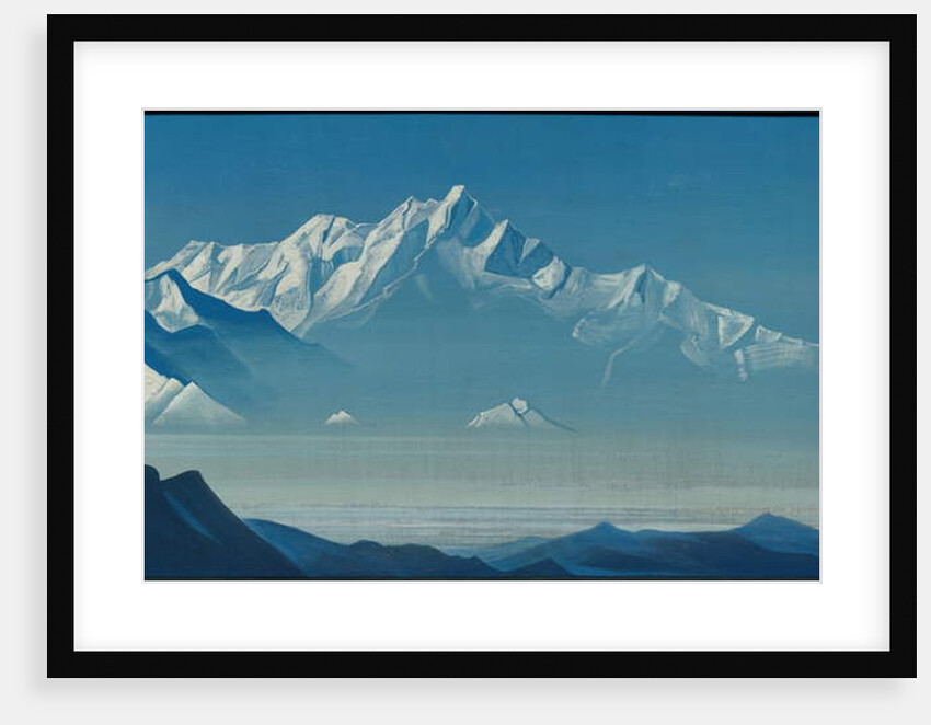 Mount of Five Treasures, 'Holy Mountains' series, 1933 by Nicholas Roerich