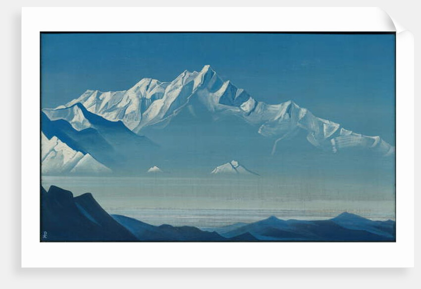 Mount of Five Treasures, 'Holy Mountains' series, 1933 by Nicholas Roerich