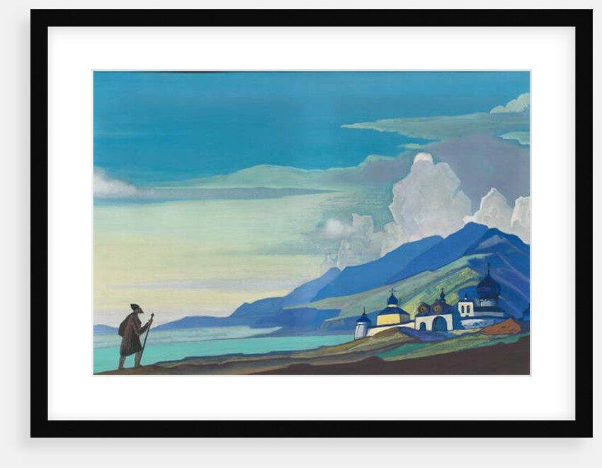 Pilgrim of the Radiant City, 1933 by Nicholas Roerich