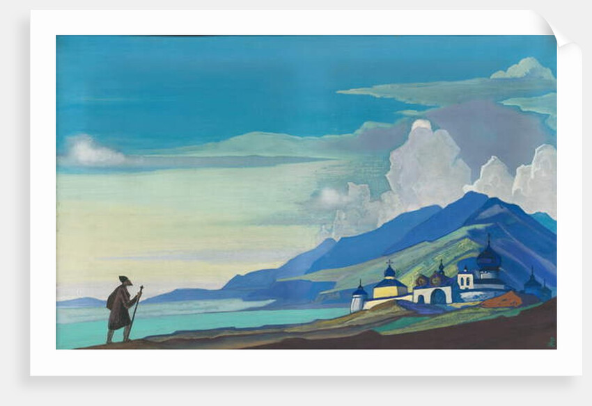 Pilgrim of the Radiant City, 1933 by Nicholas Roerich