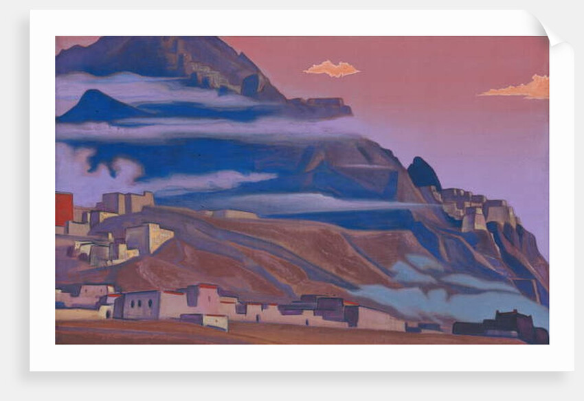Shekar Dzong, 1933 by Nicholas Roerich