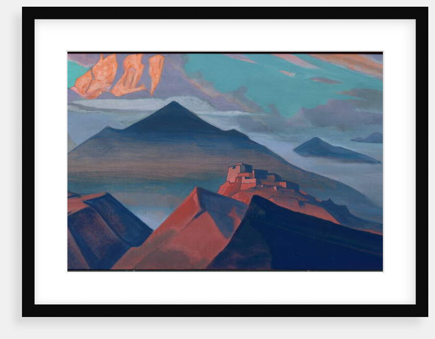 Tent Mountain, 'Holy Mountains' series, 1933 by Nicholas Roerich