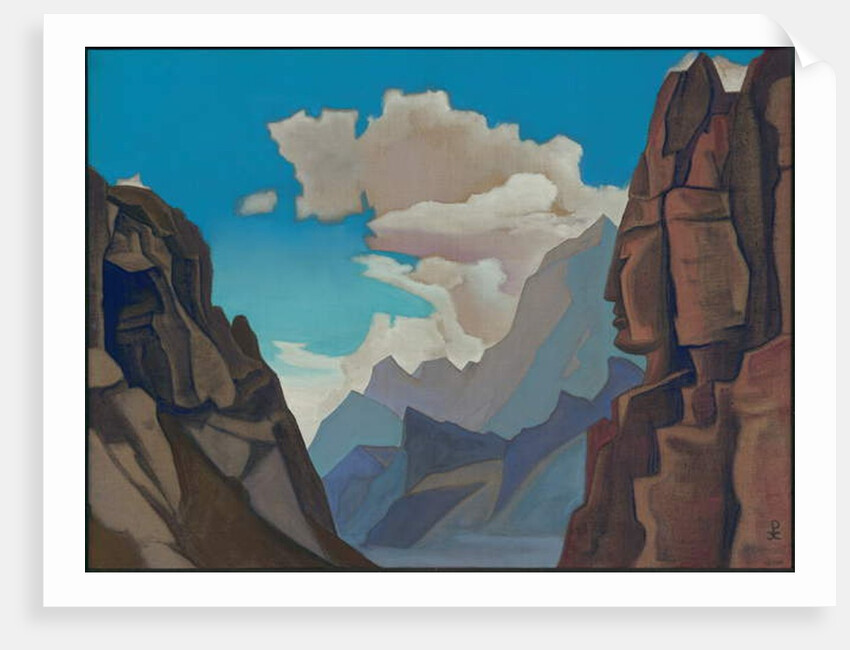 Great Spirit of the Himalayas, 1934 by Nicholas Roerich