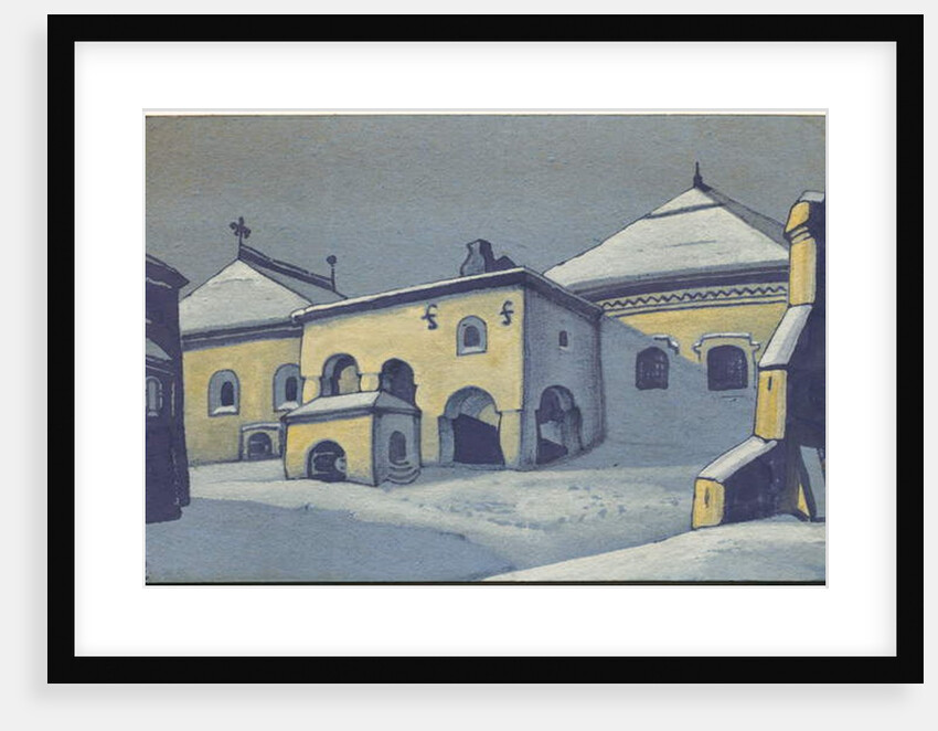 Old Pskov, 1936 by Nicholas Roerich