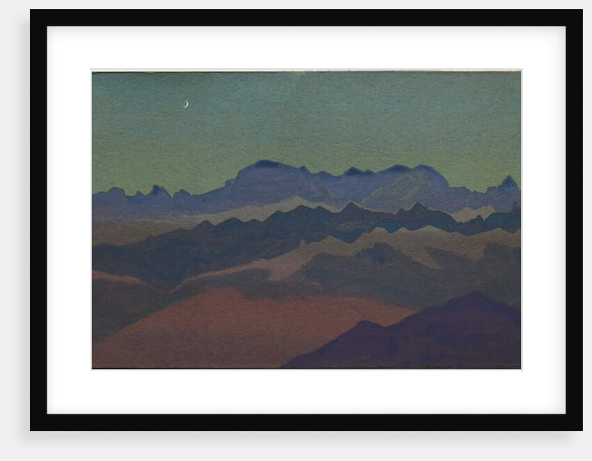 Himalayas, near Sandakphu, 1936 by Nicholas Roerich