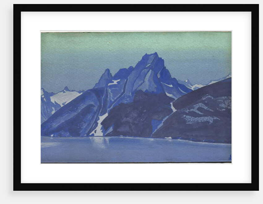 Lake of the Nagas, Kashmir, 1936 by Nicholas Roerich